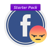 Buy 50 Facebook Angry Reactions