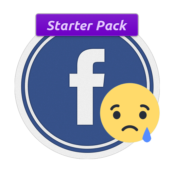 Buy 50 Facebook Sad Reactions